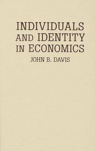 Individuals and Identity in Economics