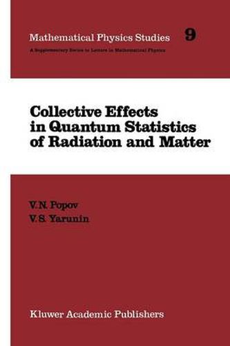 Cover image for Collective Effects in Quantum Statistics of Radiation and Matter