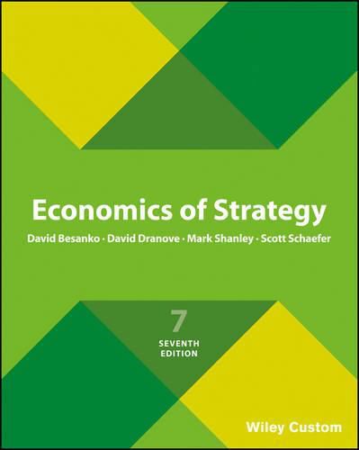 Cover image for Economics of Strategy