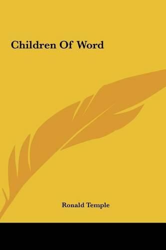 Cover image for Children of Word