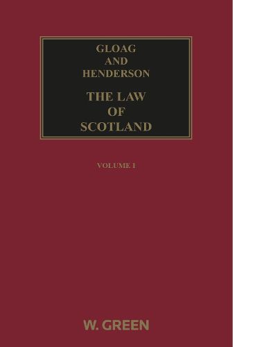 Cover image for Gloag and Henderson: The Law of Scotland