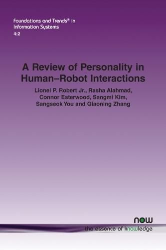 Cover image for A Review of Personality in Human-Robot Interactions