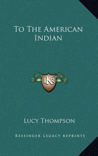 Cover image for To the American Indian