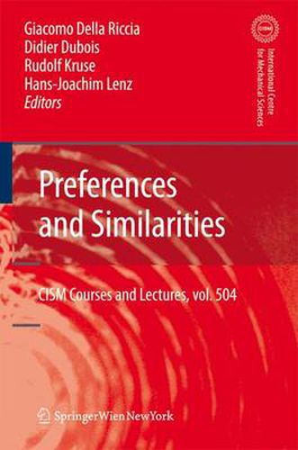 Cover image for Preferences and Similarities