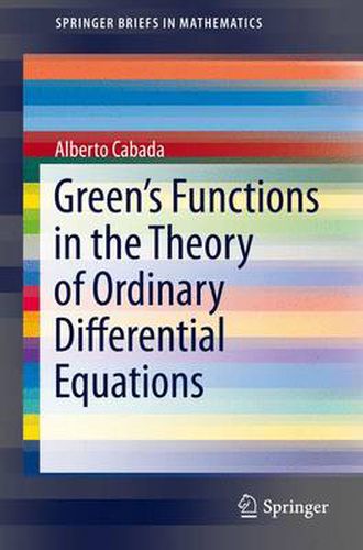 Cover image for Green's Functions in the Theory of Ordinary Differential Equations