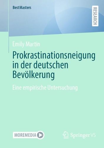 Cover image for Prokrastinationsneigung in der deutschen Bevoelkerung
