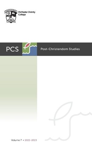 Cover image for Post-Christendom Studies