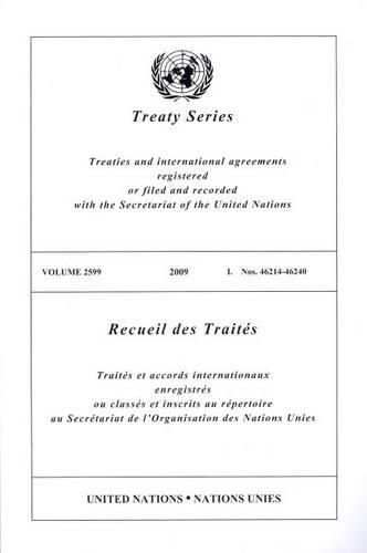 Cover image for Treaty Series 2599