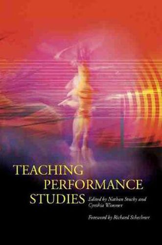 Cover image for Teaching Performance Studies