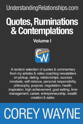 Cover image for Quotes, Ruminations & Contemplations