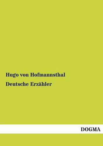 Cover image for Deutsche Erzahler