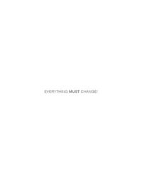 Cover image for Everything Must Change!: The World after Covid-19