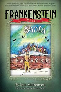 Cover image for Frankenstein Meets Santa