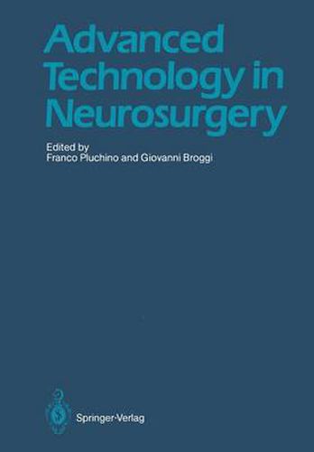 Cover image for Advanced Technology in Neurosurgery