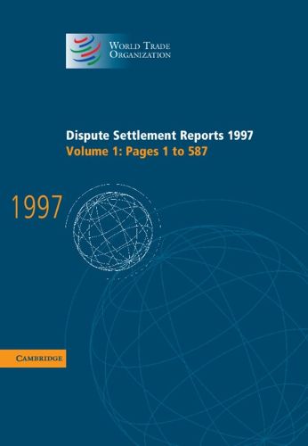 Cover image for Dispute Settlement Reports 1997