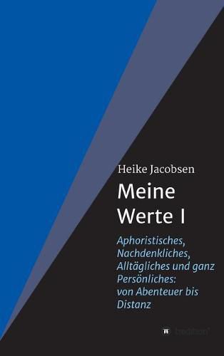 Cover image for Meine Werte I