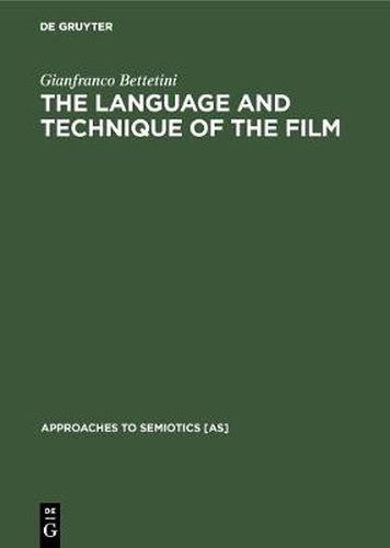 Cover image for The Language and Technique of the Film