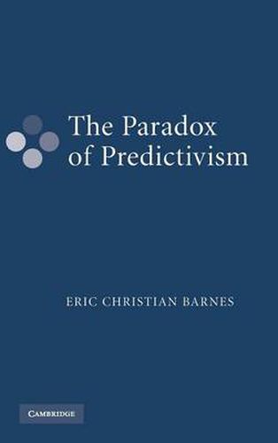 Cover image for The Paradox of Predictivism