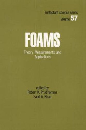 Cover image for Foams: Theory: Measurements: Applications