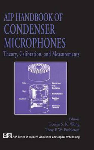 Cover image for AIP Handbook of Condenser Microphones: Theory, Calibration and Measurements