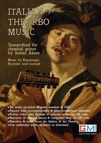 Cover image for Italian Theorbo Music