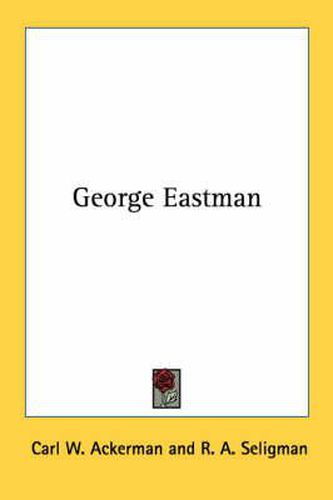 Cover image for George Eastman