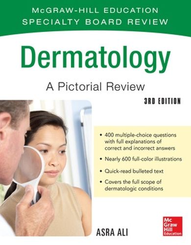 Cover image for McGraw-Hill Specialty Board Review Dermatology A Pictorial Review 3/E