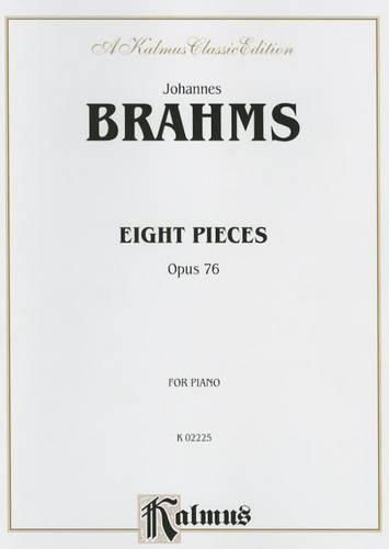 Cover image for Eight Pieces, Op. 76