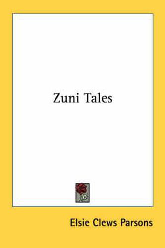 Cover image for Zuni Tales