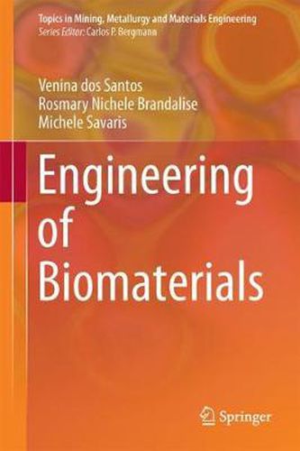 Cover image for Engineering of Biomaterials