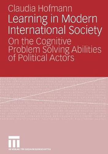 Cover image for Learning in Modern International Society