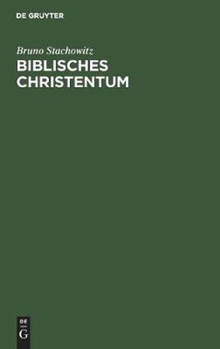 Cover image for Biblisches Christentum