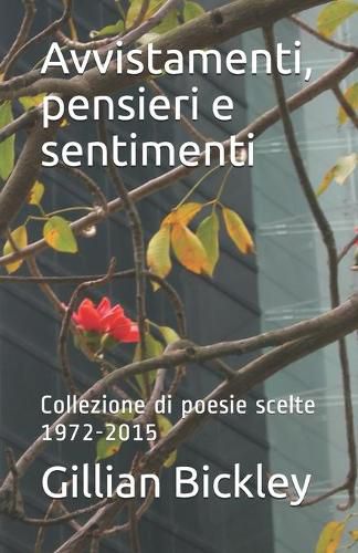 Cover image for Avvistamenti, pensieri e sentimenti: collezione de poesie scelte, 1972-2015