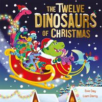 Cover image for The Twelve Dinosaurs of Christmas