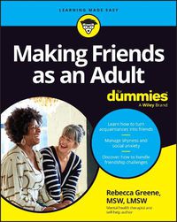 Cover image for Making Friends as an Adult For Dummies