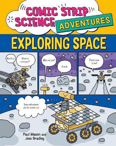 Cover image for Comic Strip Science Adventures: Exploring Space