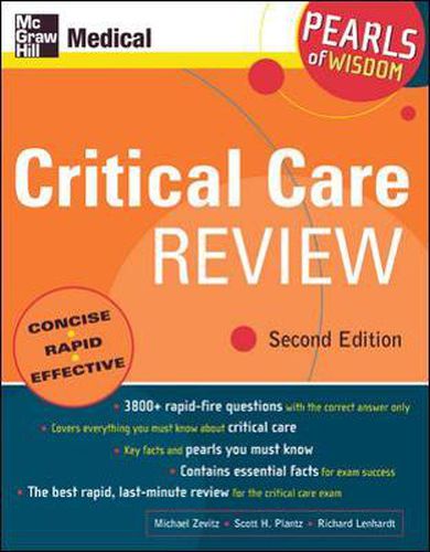 Cover image for Critical Care Review: Pearls of Wisdom, Second Edition
