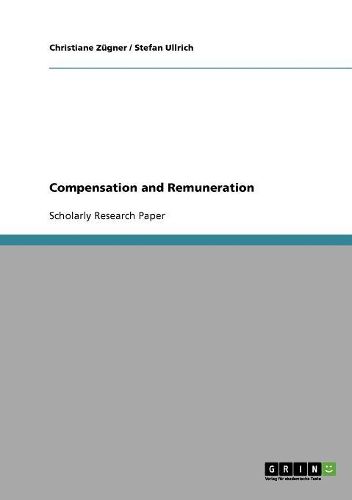 Cover image for Compensation and Remuneration