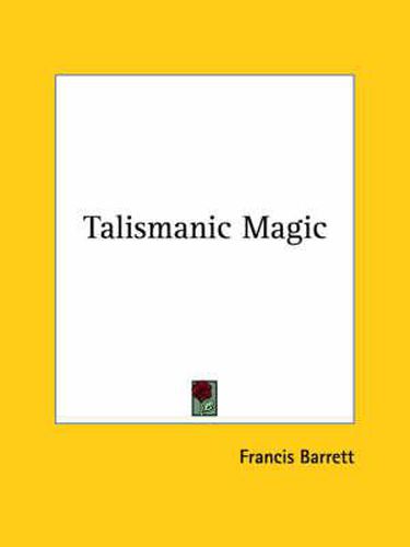 Cover image for Talismanic Magic