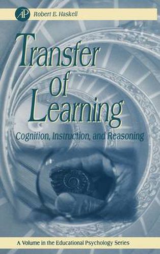 Cover image for Transfer of Learning: Cognition and Instruction