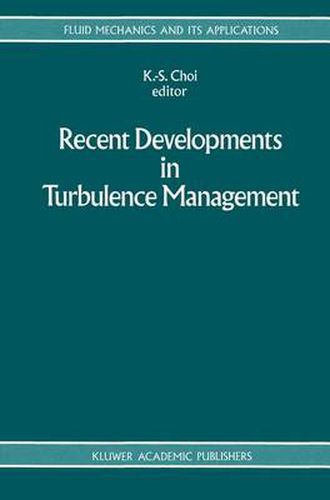 Cover image for Recent Developments in Turbulence Management