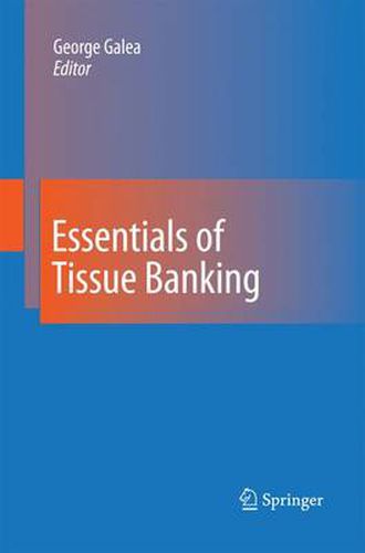 Cover image for Essentials of Tissue Banking