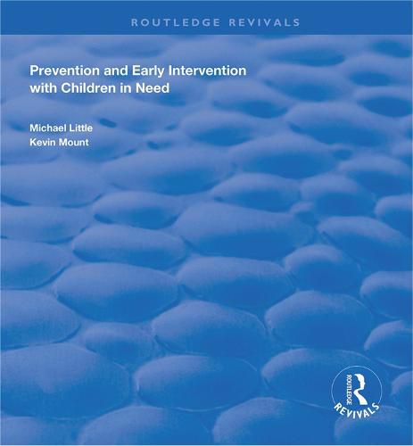 Cover image for Prevention and Early Intervention with Children in Need