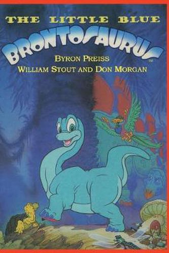 Cover image for The Little Blue Brontosaurus