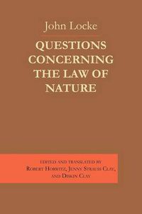 Cover image for Questions Concerning the Law of Nature