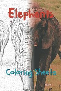 Cover image for Elephant Coloring Sheets