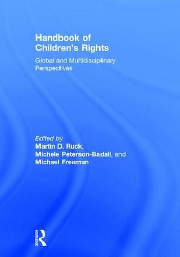 Cover image for Handbook of Children's Rights: Global and Multidisciplinary Perspectives