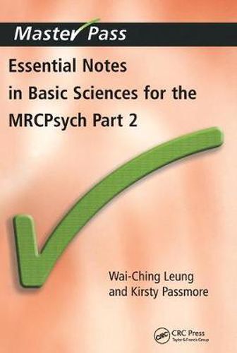 Cover image for Essential Notes in Basic Sciences for the MRCPsych: Pt. 2