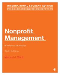 Cover image for Nonprofit Management - International Student Edition: Principles and Practice