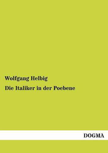 Cover image for Die Italiker in der Poebene